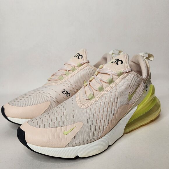 Nike Air Max 270 Running Shoes Womens Size 9 Guava Ice Pink Lime AH6789-802 - Picture 5 of 15